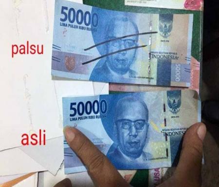 Ilustrasi polisi amankan tiga pelaku pembuat uang palsu di Patumbak, Deli Serdang (foto/int)